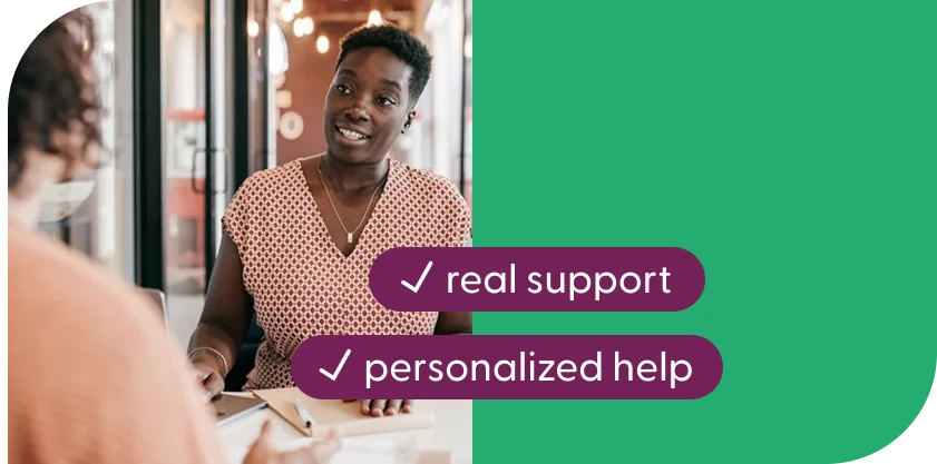 Support from Real People